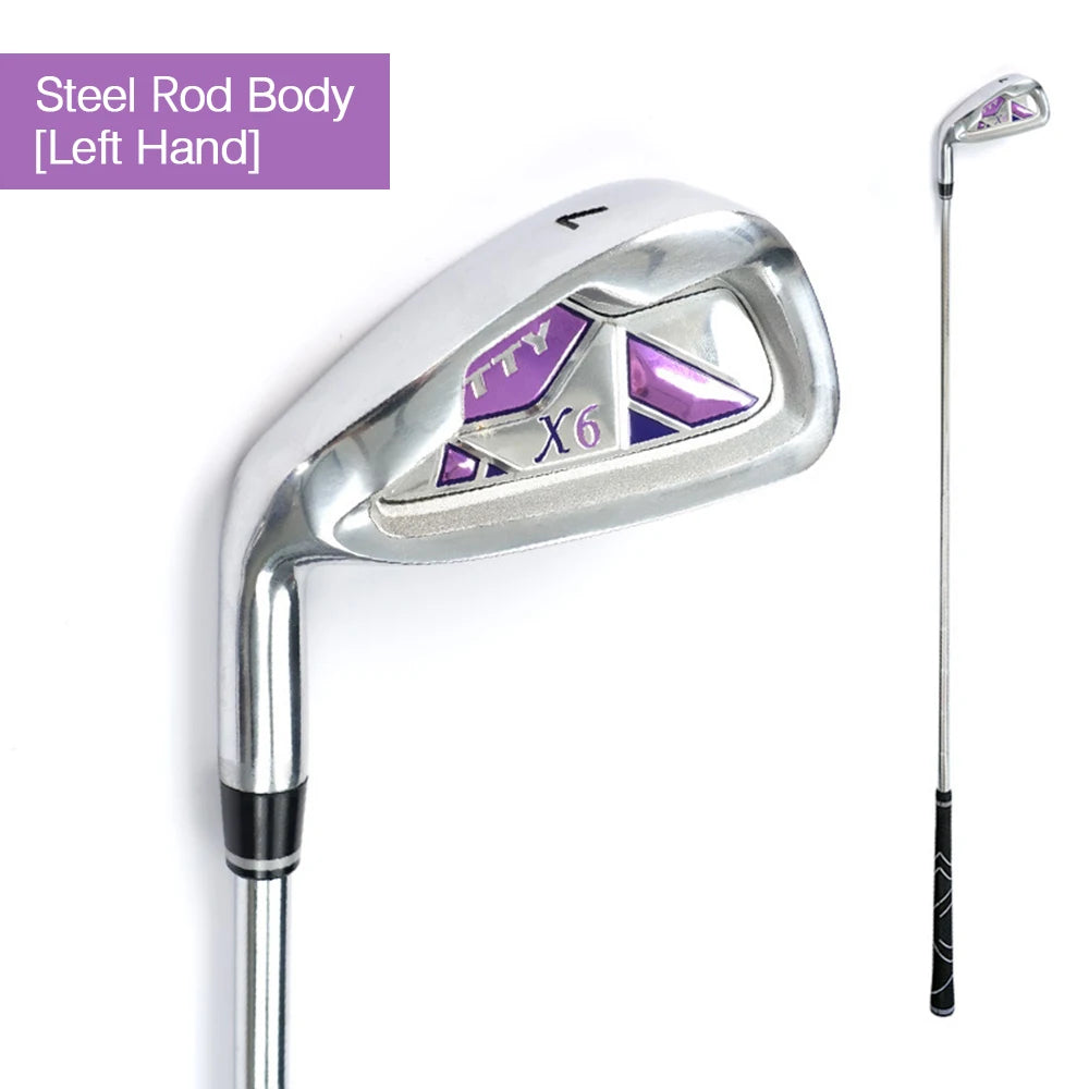 Men's and women's left-handed golf clubs Beginner Practice clubs Golf Left-handed Carbon 7