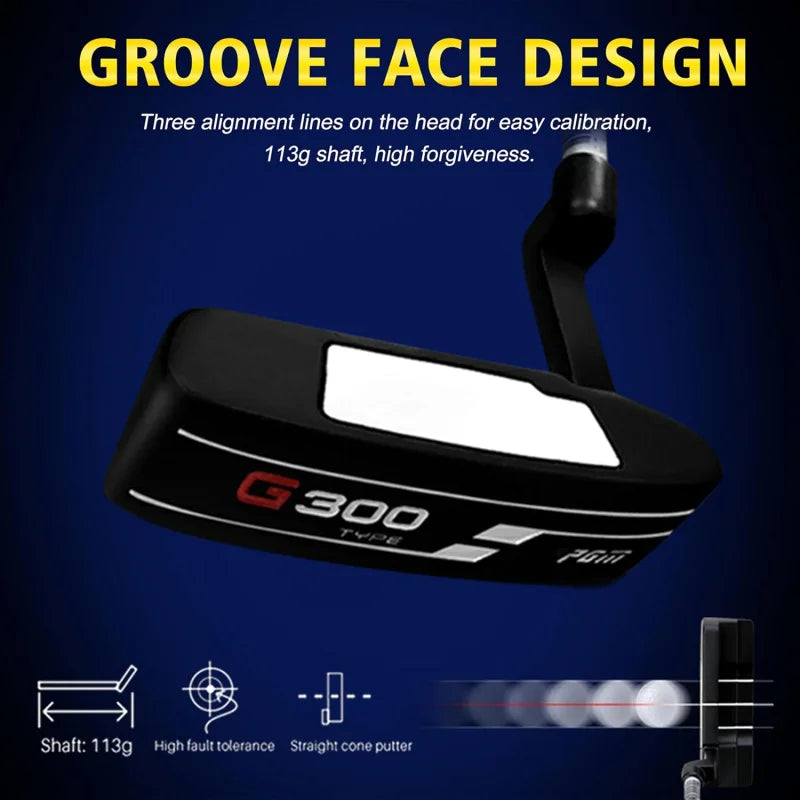 Men's G300 Type Complete Golf Club Set - Titanium #1 Driver, Stainless Steel Irons, High Forgiveness Putter, with Stand Bag