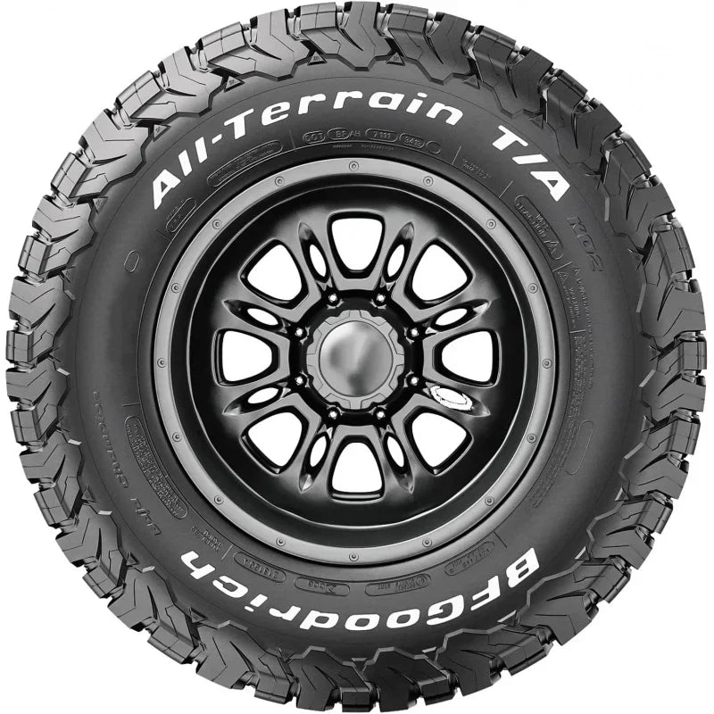 T/A KO2 Radial Car Tire for Light Trucks, SUVs, and Crossovers, 35x12.50R17/E 121R