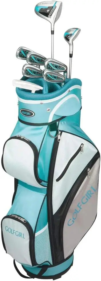 Golf Clubs Set with Cart Bag, All Graphite, Right Hand