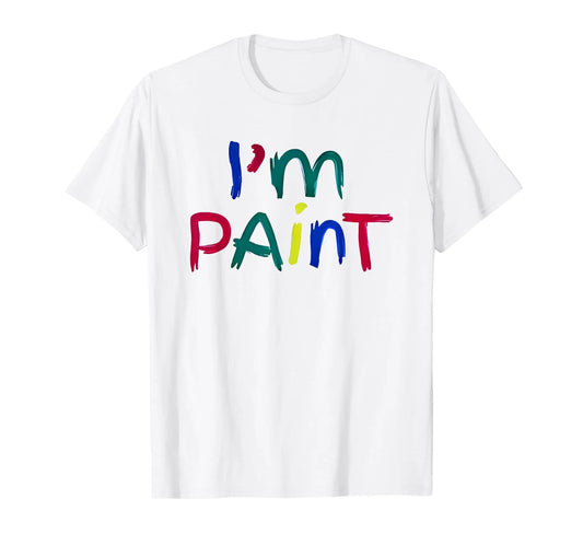 I Heart Love To Finger Paint I'm Paint Cute Couple Valentine T-Shirt