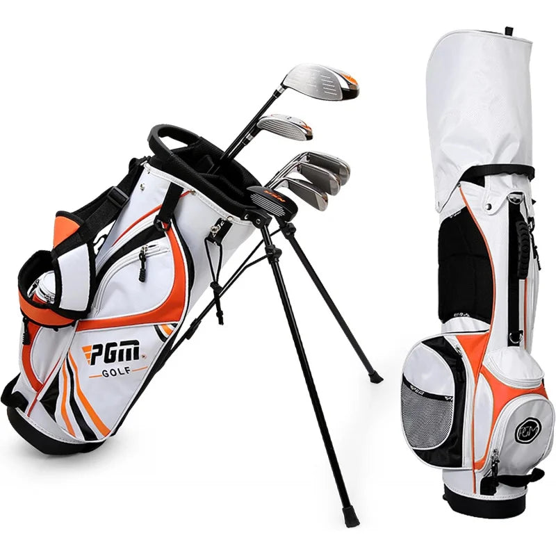 Golf Club  - Junior Complete  Set for Kids Children - Right Handed - Driver(#1), Hybrid, Iron(#7,#9,#S), Putter, Gol