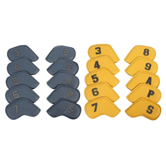 10Pcs Golfs Head Cover Golfs Cover for Golfs Club Iron Headcover Golfs Club Protector Golfs Putter Protective Guard Gift