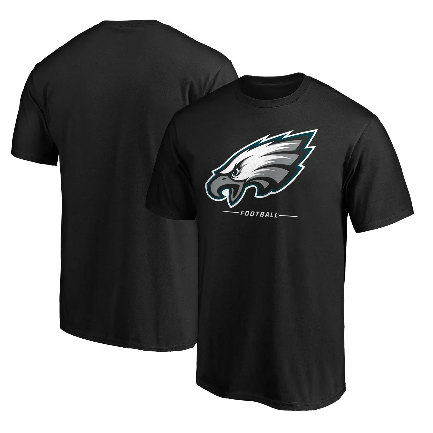 New Short Sleeve Men's T-Shirt Philadelphia Eagles Kansas City Chiefs Detroit Lions Victory Arch Football Top