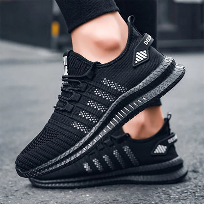 Mens Slip On Walking Shoes Lightweight Running Shoes Breathable Tennis Sneakers for Athletic Workout Gym Indoor Outdoor
